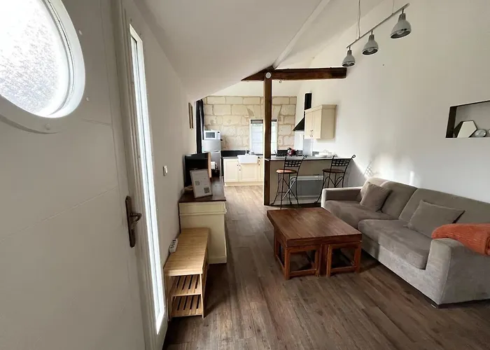 Charmante Maisonnette En Tuffeau A Deux Pas De La Loire, Saumur Centre Avec Parking Gratuit